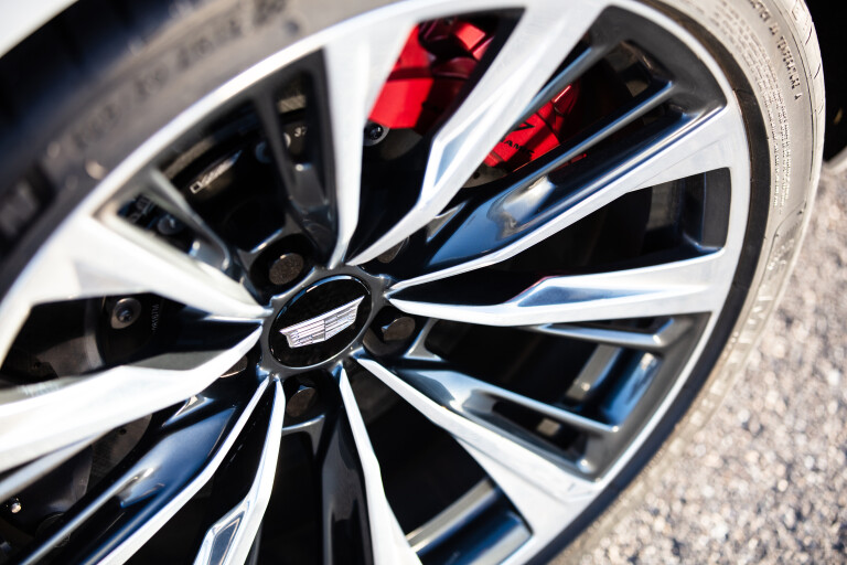 Wheels Reviews 2022 Cadillac CT 5 V Blackwing Detail Wheel