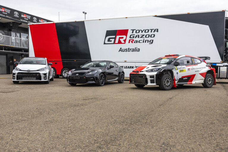 Motor Reviews 2022 Toyota GR 86 Black Australia Front Gazoo Racing GR Yaris Rally