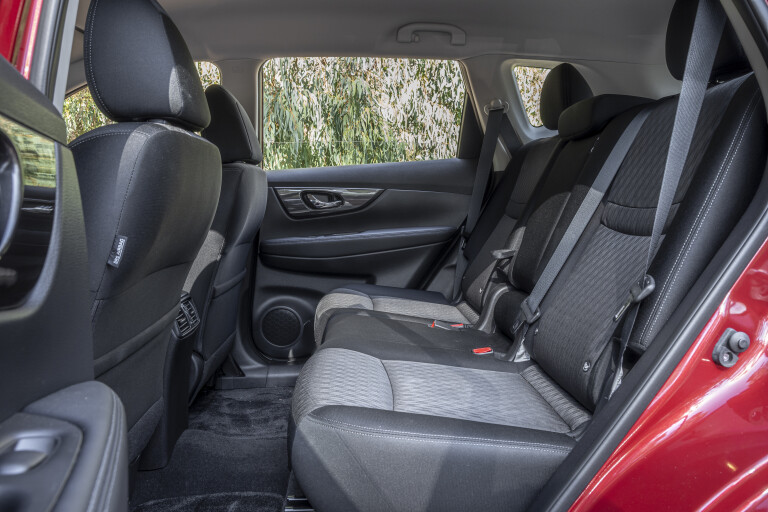 Wheels Reviews 2022 Nissan X Trail ST Australia Interior Rear Seat Legroom Headroom Space A Brook