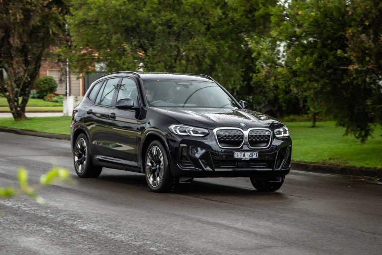 Wheels Reviews 2022 BMW I X 3 M Carbon Black Metallic Australia Dynamic Front 3 S Rawlings