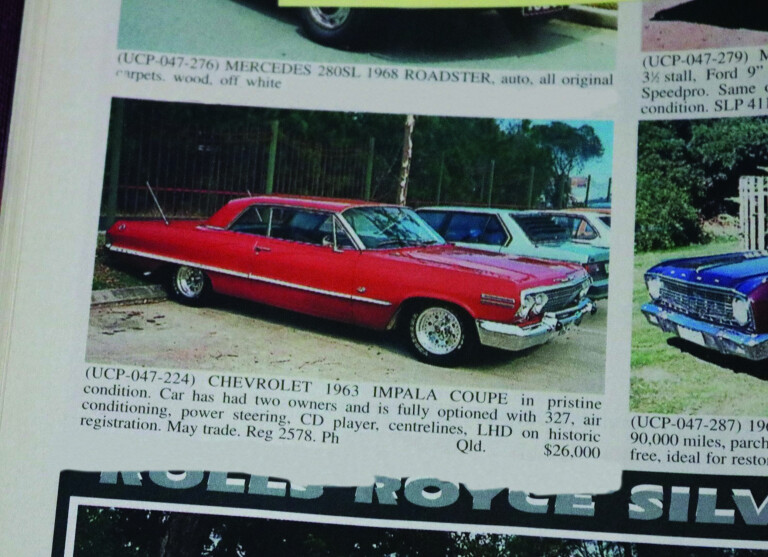 Chevy Impala 63 2 DR Apr 97