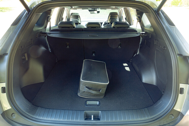 A Brook 2022 Subaru Forester Mitsubishi Outlander Kia Sportage Comparison Interior 57