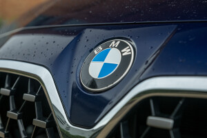 Wheels Reviews 2022 BMW 430 I Gran Coupe M Sport Tanzanite Blue Metallic Australia Detail Front Badge M Williams