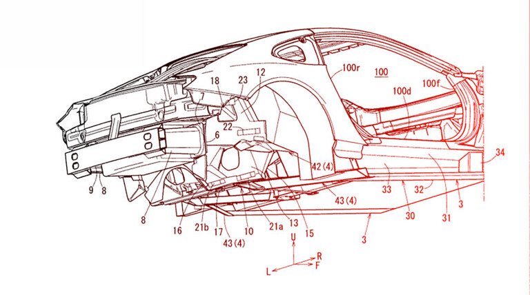 Mazda Rx Coupe Patent