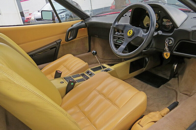 1989 Ferrari 328 Gts Interior Front