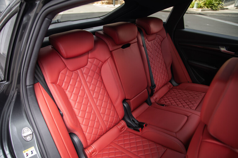 Wheels Reviews 2022 Audi SQ 5 Sportback Grey Interior Rear Seat Design Australia S Rawlings