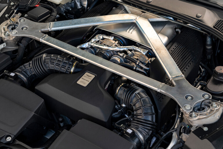 Wheels Reviews 2021 Aston Martin Vantage F 1 Edition Engine