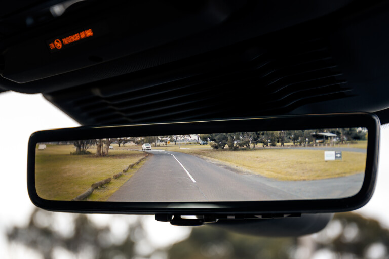 Wheels Reviews 2021 Land Rover Discovery Sport R Dynamic S P 200 Interior Clearsight Rear View Camera Display