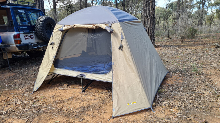 4 X 4 Australia Gear November 21 Oz Trail Stockade Stretcher Tent 5