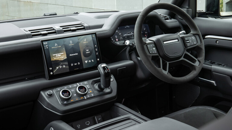 Wheels Reviews 2022 Land Rover Defender V 8 Interior