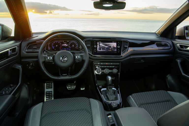 Wheels Reviews 2022 Volkswagen T Roc R Flash Red Euro Spec Interior