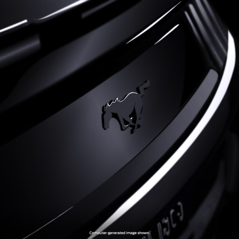 2023 Ford Mustang Black Accent Dark Horse Teaser