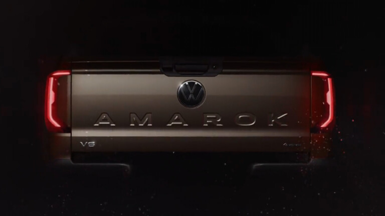 2023 Volkswagen Amarok Tailgate Teaser