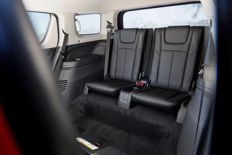Wheels Reviews 2021 Isuzu MU X Interior Third Row Seating