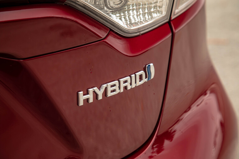 2023 Toyota Corolla Sedan Hybrid Red Sam Rawlings 2