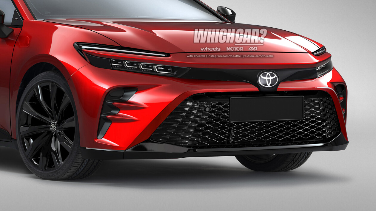 2024 Toyota Camry Nextgeneration sedan rendered TrendRadars