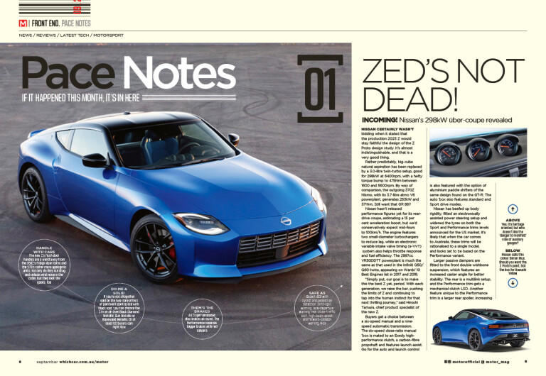 Motor News Mag Preview September Zed