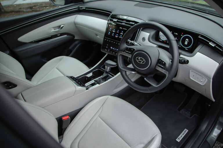 Which Car Car Reviews 2022 Hyundai Tucson Highlander Dashboard