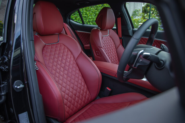 Wheels Reviews 2021 Genesis G 70 Sport Luxury Interior Front Seats
