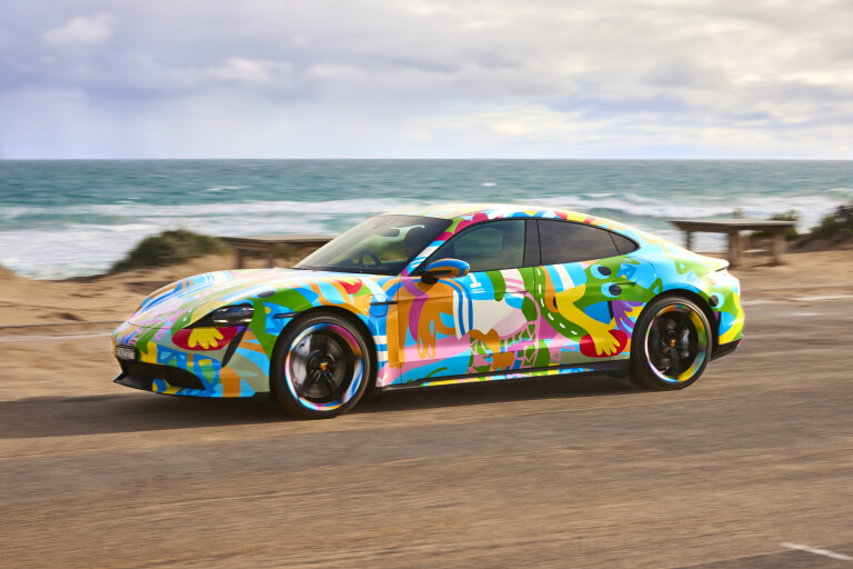 Which Car Car News Porsche Taycan Art Car 7