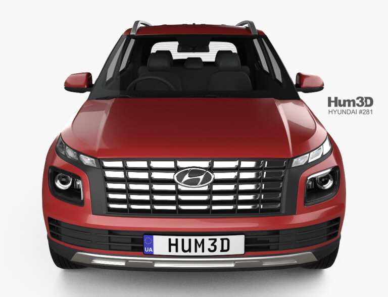 2023 Hyundai Venue Revealed 3 D Model Hum 3 D 07