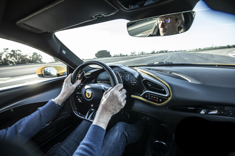 2022 Ferrari 296 GTB Coupe Interior Driving Side 8