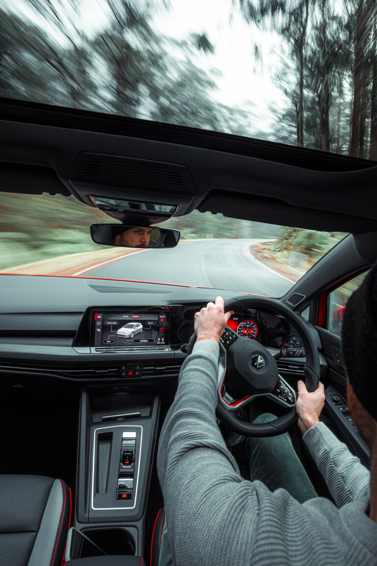 Motor Features 2021 Volkswagen Golf GTI Interior Driving