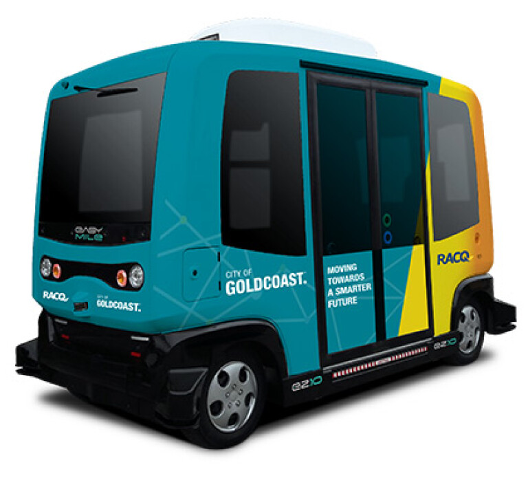 RACQ City Of Gold Coast Smart Shuttle Autonomous