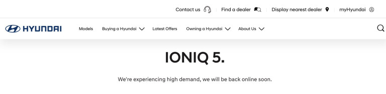 Ioniq 5 Website