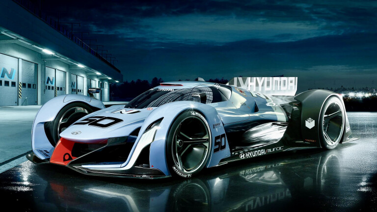 Hyundai Hydrogen Sports Car 4