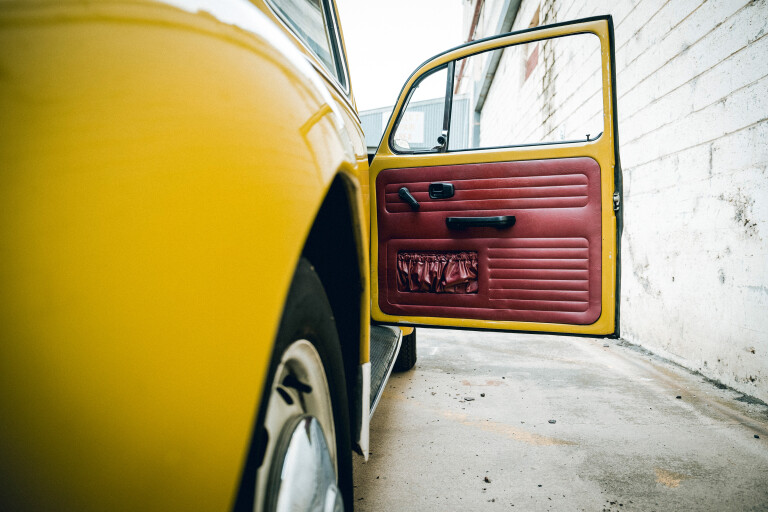 Wheels Features 1973 Volkswagen Superbug L Door Panel