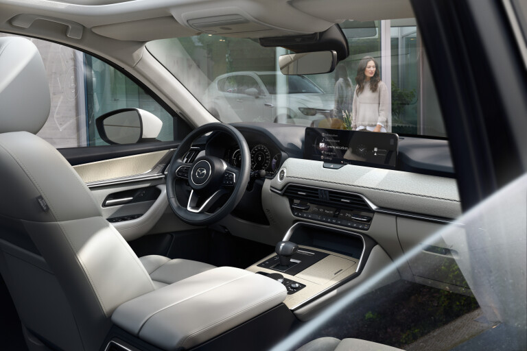 2022 Mazda CX 60 PHEV 3 with white leather