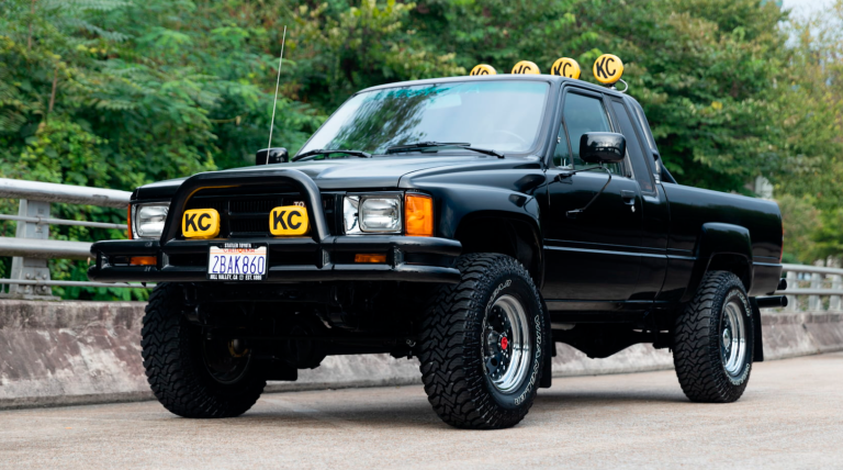 Which Car Car News Back To The Future Hilux SR 5 Auction Quarter Low