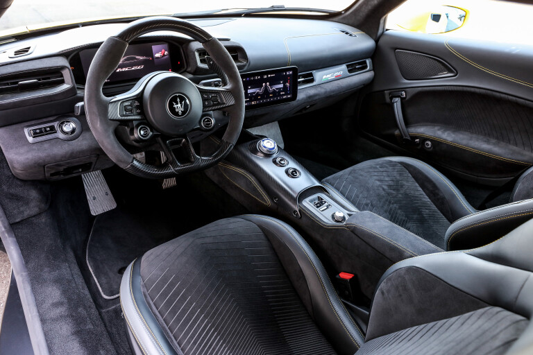 Wheels Reviews 2021 Maserati MC 20 Interior
