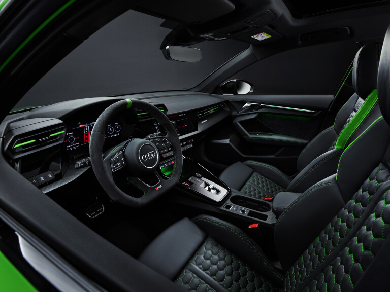 Motor News Audi RS 3 Sedan Interior Side
