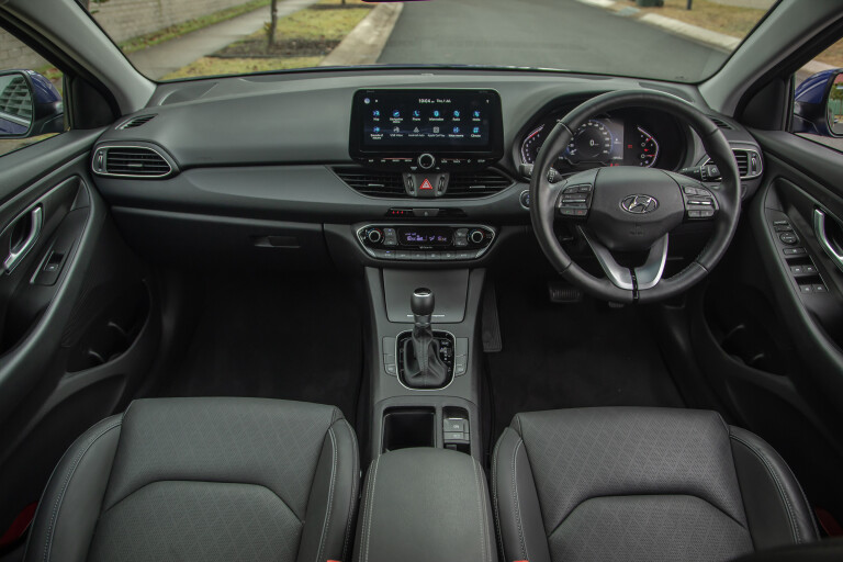 Wheels Reviews 2022 Hyundai I 30 Elite Hatch Dashboard