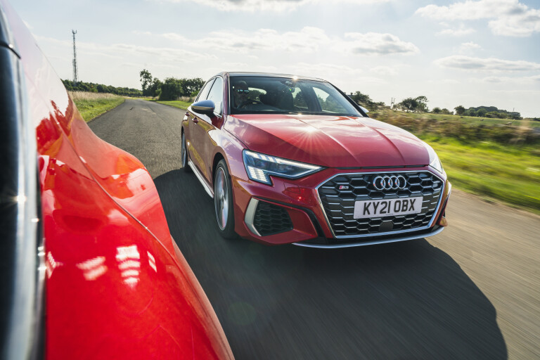 Wheels Reviews 2021 Audi S 3 Comparison Dynamic Front
