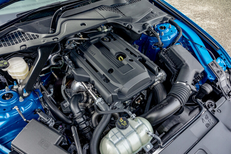 Motor Reviews 2021 Ford Mustang 23 HP Engine Bay