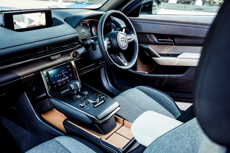 Wheels Reviews 2021 Mazda MX 30 G 20 E Evolve Interior Cabin