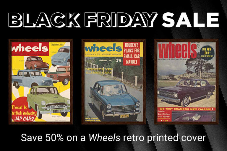 Vintage Framed Wheels Magazine Covers