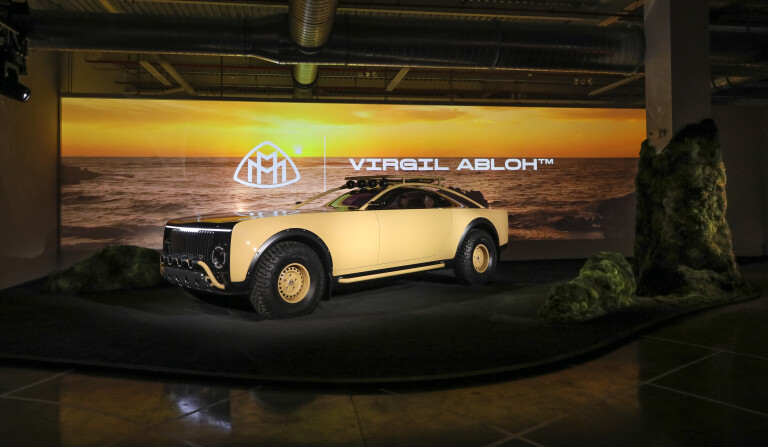 The Project Maybach concept honours the late Virgil Abloh