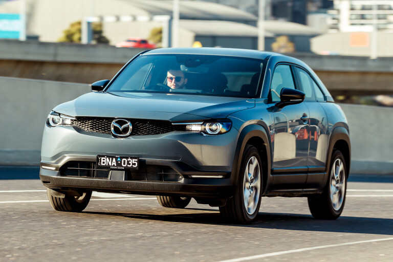 Wheels Reviews 2021 Mazda MX 30 G 20 E Evolve Dynamic Highway Handling Review