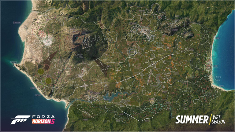 Which Car Gaming Forza Horizon 5 Map