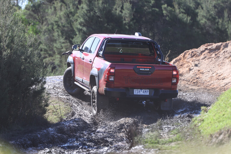 4 X 4 Australia Comparisons 2021 May 21 Toyota Hilux Rugged X Mud Driving