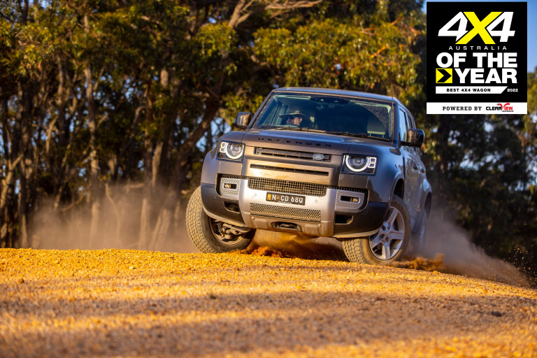 4 X 4 Australia Reviews 2022 4 X 4 Of The Year 2022 Land Rover Defender D 300 4 X 4 OTY 2