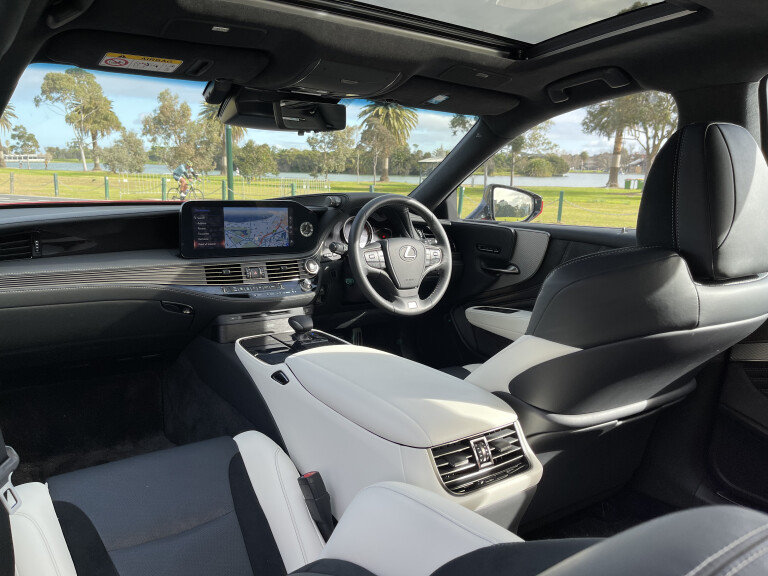 Motor Reviews Lexus LS 500 F Sport LTT 1 Interior
