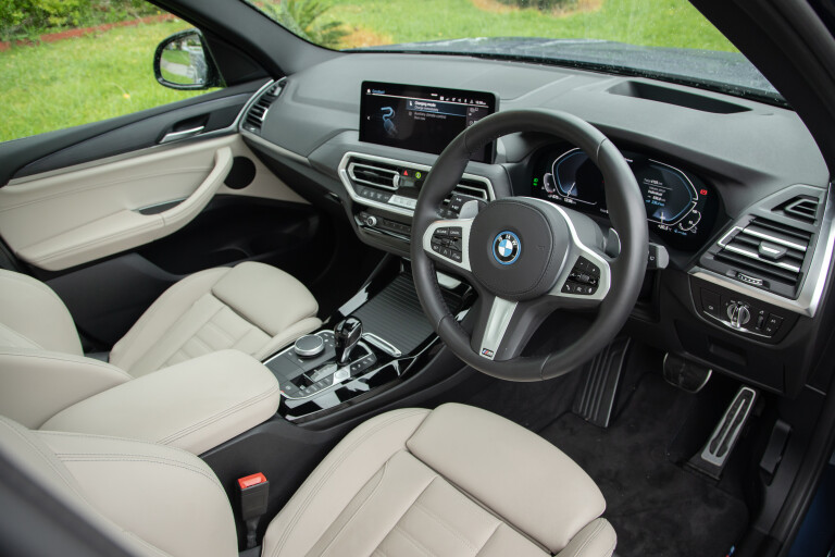 Wheels Reviews 2022 BMW X 3 X Drive 30 E Australia Interior Cabin 1 S Rawlings