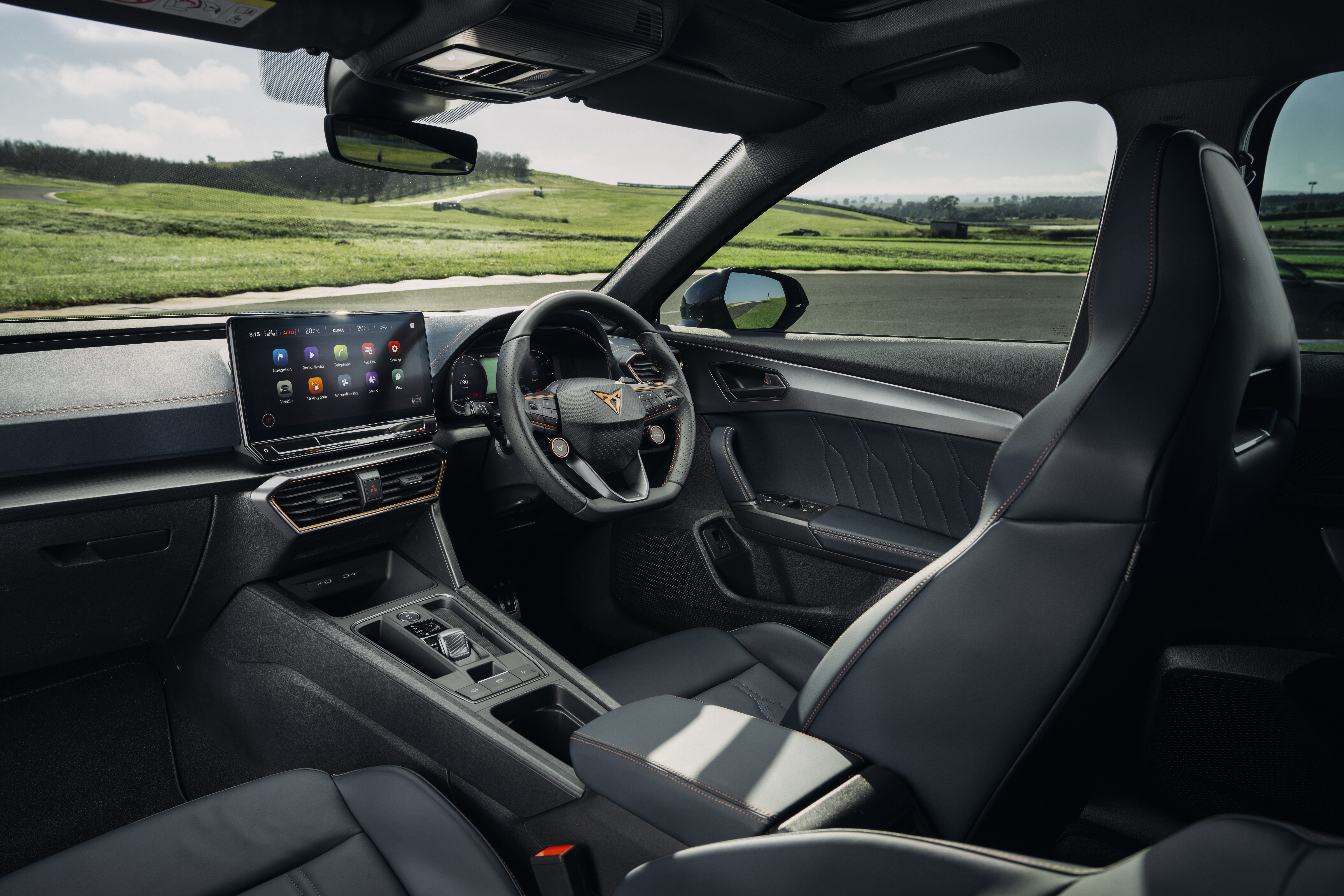 Motor Reviews 2022 Cupra Formentor V Zx Australia Interior Cabin
