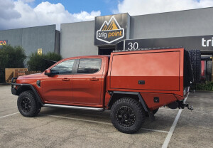 4 X 4 Australia Gear 2023 Ford Ranger Canopies And Service Bodies Trig Point