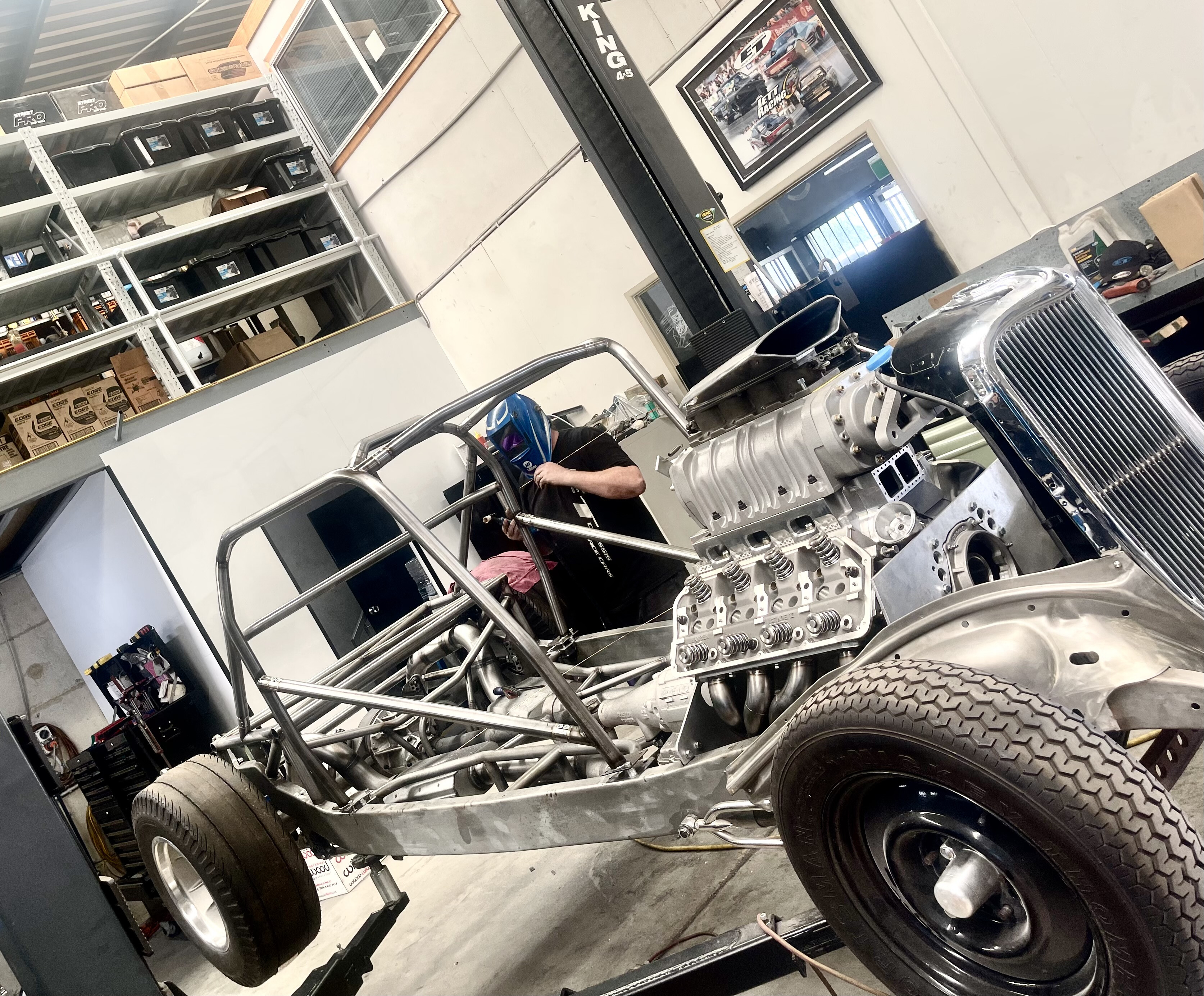 Street Machine Features Luke Croft Hot Rod Build Chassis